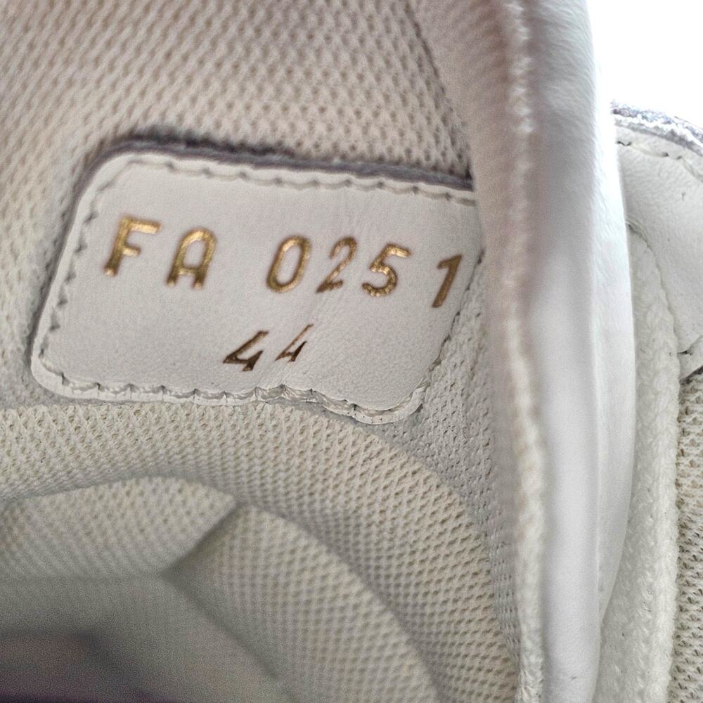 Celine Trainer Low Top Leather Sneakers in White size 44 $850 - Picture 11 of 11